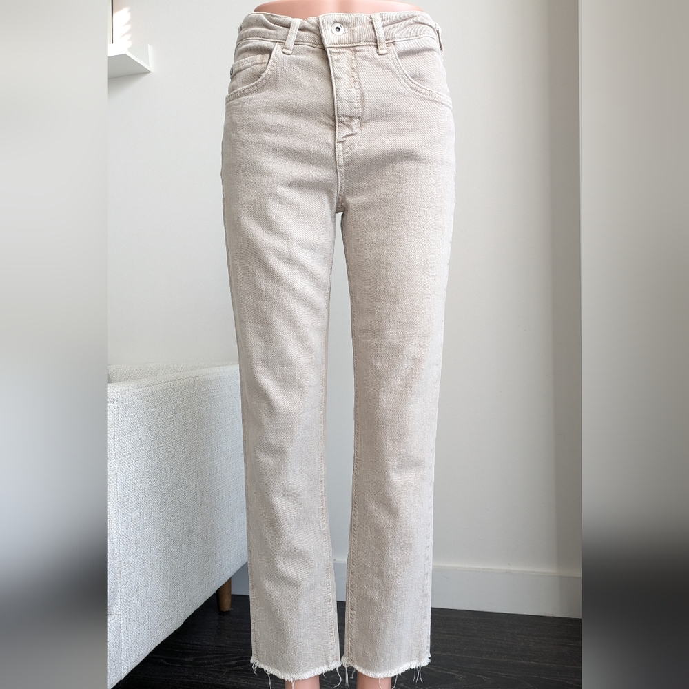 Pilcro Anthropologie Beige Jeans